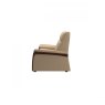 Stressless Mary 2 Seater Sofa Wood Arm - Paloma/Cori Leather