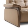 Stressless Mary 2 Seater Sofa Wood Arm - Paloma/Cori Leather