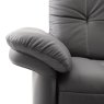 Stressless Mary 2 Seater Sofa Upholstered Arm - Paloma/Cori Leather