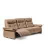 Stressless Mary 3 Seater Sofa Upholstered Arm - Paloma/Cori Leather