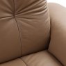 Stressless Mary 3 Seater Sofa Upholstered Arm - Paloma/Cori Leather