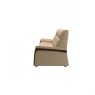 Stressless Mary 4 Seater Sofa Wood Arm - Paloma/Cori Leather