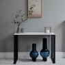 Eastcote Ceramic Console Table - White