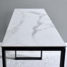 Eastcote White Ceramic Console Table