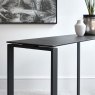 Eastcote Black Ceramic Console Table