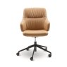 Stressless Mint Office Chair Low Back with arms - Paloma Leather