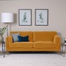 Harris 3 Seat Sofa - Mustard
