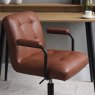 Retro Desk Chair - Brandy