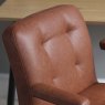 Retro Desk Chair - Brandy