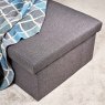 Clearance Sorrento Corner Sofa Bed With Storage - Grey