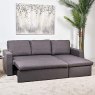 Sorrento Corner Sofabed with storage - Grey