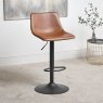 Oregon Gas Lift  Bar Stool - Brandy