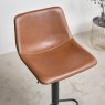 Oregon Gas Lift  Bar Stool - Brandy