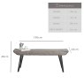 Clearance Finnick Flat Bench - Light Grey