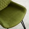 Woods Chase Upholstered Dining Chair (Set of 2) - Green