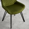 Woods Chase Upholstered Dining Chair (Set of 2) - Green