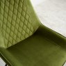 Woods Chase Upholstered Dining Chair (Set of 2) - Green