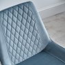 Woods Chase Upholstered Dining Chair (Set of 2) - Light Blue