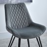 Woods Chase Upholstered Dining Chair (Set of 2) - Light Grey