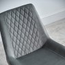 Woods Chase Upholstered Dining Chair (Set of 2) - Light Grey