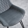 Woods Chase Upholstered Dining Chair (Set of 2) - Light Grey