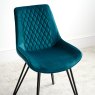 Woods Chase Teal Dining Chair (Set of 2)