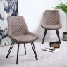 Woods Finnick Light Grey Dining Chair (Set of 2)