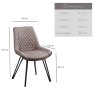 Woods Finnick Chair Light Grey (Set of 2)
