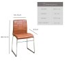 Clearance Holt Dining Chair - Brandy (Set of 2)