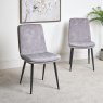 Clearance Jacob Grey Dining Chair (Set of 2)