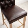 Clearance James Bar Stool - Chestnut Brown  (Set of 2)