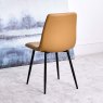 Woods Bromley Dining Table 160cm & 6 Ripley Dining Chairs - Mustard