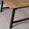 Woods Bromley Dining Table 160cm & 6 Ripley Dining Chairs - Tan