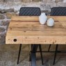 Woods Urban 180-240cm Dining Table & 4 Digby Dining Chairs - Tan