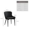 Clearance Carlton Tan Dining Chair (Set of 2)