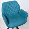 Clearance Twist Bar Stool - Teal (Set of 2)