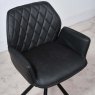 Clearance Twist Bar Stool - Grey (Set of 2)