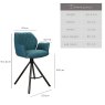 Clearance Twist Bar Stool - Grey (Set of 2)