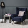 Clearance Blake Armchair - Blue