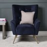 Clearance Blake Armchair - Blue