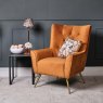 Clearance Blake Armchair - Mustard