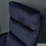 Clearance Helena Chair and Footstool - Blue