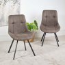 Clearance Waylor Grey Dining Chair (Set of 2)