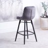 Enderson Bar Stool - Dark Grey (Set of 2)