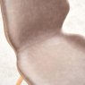 Clearance Durada Dining Chair - Light Brown (Set of 2)