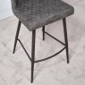 Clearance Industrial Bar Stool - Grey (Set of 2)