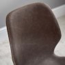 Clearance Callum Dark Brown Dining Chair (Set of 2)