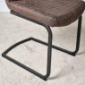 Clearance Cosmo Dining Chair - Antique Brown (Set of 2)