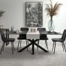 Eastcote Ceramic Dining Table 200cm - Black