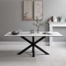 Eastcote White Ceramic Dining Table - 200cm x 100cm